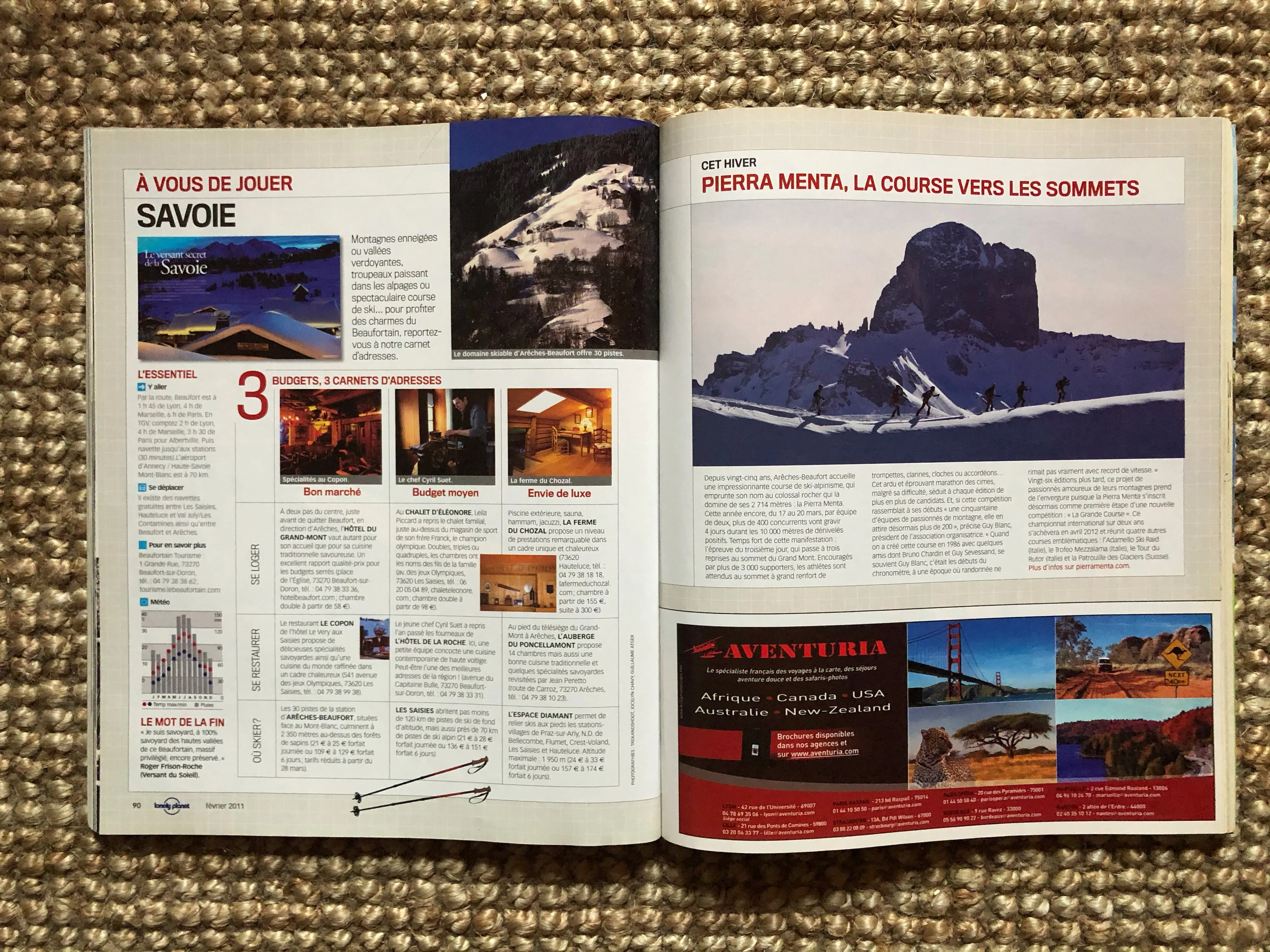 Agence EHCO ? LONELY PLANET MAGAZINE #10 (Février 2011)